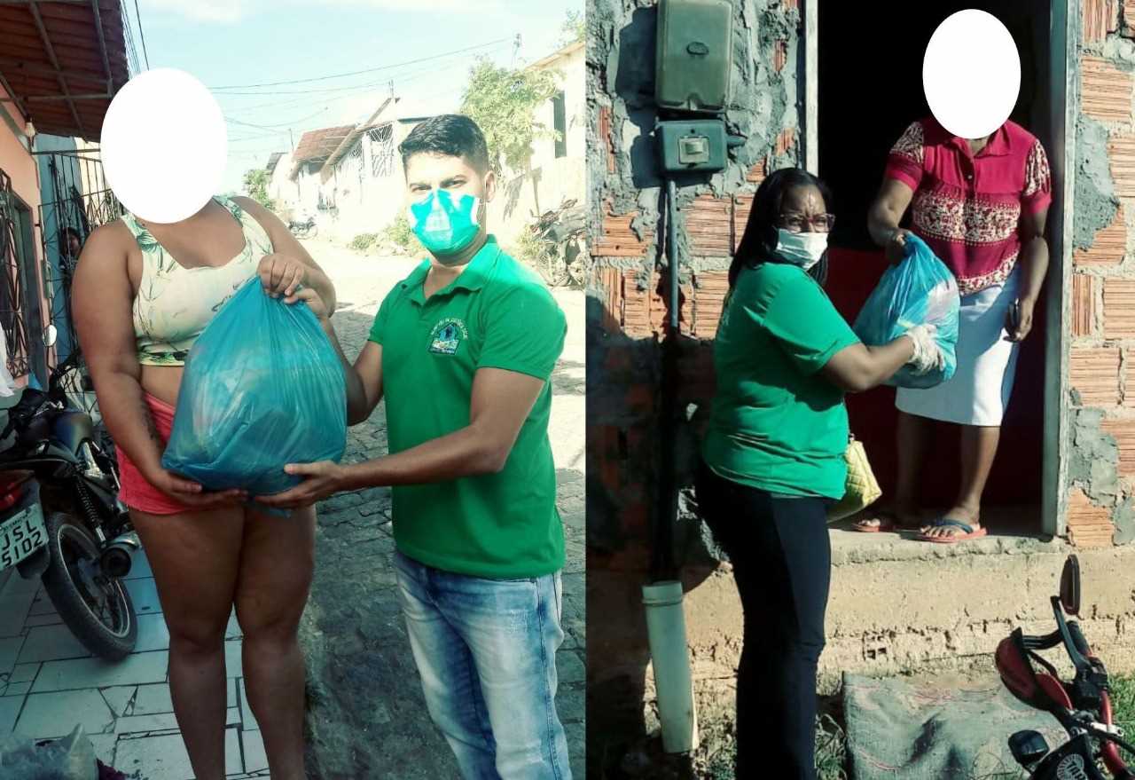 Camacã: Secretaria de Assistência Social doa cestas básicas para amenizar o enfrentamento do coronavírus